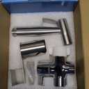 New Version Handheld Bidet Sprayer for Toilet, Premium Stainless Steel Bathroom Bidet Sprayer Set, Baby Cloth Diaper Sprayer with Superior Complete Spray Hoses Kit, Support Wall or Toilet Mount