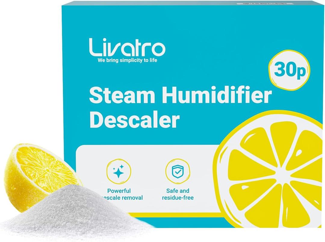 Citric Acid Cleaning 30 Individually Wrapped Descalers for Humidifiers, Kettles & Distillers | Powerful AntiLimescale, MoistureResistant & EcoFriendly