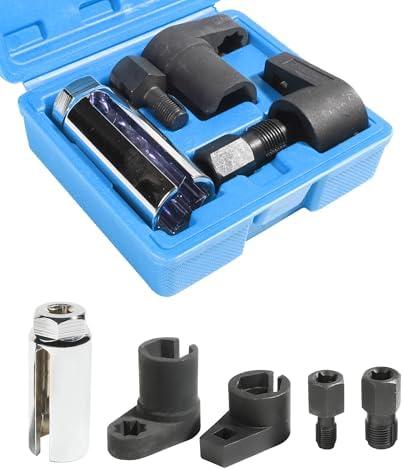 Amazon.com: UBOG 5pcs Oxygen Sensor Socket,O2 Sensor Wrench,Car Accessories Automotive Oxygen Sensor Socket Removal Tool Wrench and Thread Chaser Set for Removing and Installing Oxygen Sensors,Vacuum Switches : Automotive