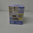 10 Pack Jumbo Vacuum Storage Bags with Hand Pump, 80% Storage Space Saving, Sturdy Leak-Free Space Saver Vacuum Seal Bags for Clothing, Vacuum Compression Bags for Travel Lugggage Blankets Comforters