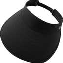 WANDER Sun Visor Hats for Women Wide Brim UV Protection Adjustable Large Golf Beach Cap Packable Travel Sport Visor, One Size