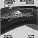 Color&Geometry Dish Drying Mats for Kitchen Counter, Dish Drying Rack Mat Strong Absorbent Water and Quick Dry , Kitchen Counter Mat Non Slip, Black Coffee Maker Mat, 16"X24"