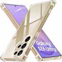 2 x for Samsung Galaxy S26 Ultra Clear Case,Compatible with MagSafe, Shockproof Military-Grade Protection,Slim Anti Yellowing Rugged ,Magnetic Phone Case for Samsung S 26Ultra Case