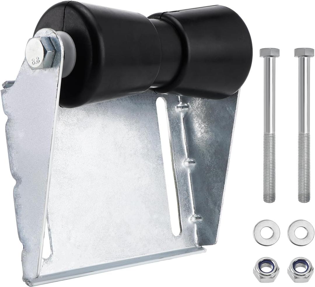 Venussar Boat Trailer Rollers with Brackets 8" 10" 12" Keel Roller Assembly Kit for Boat Trailer