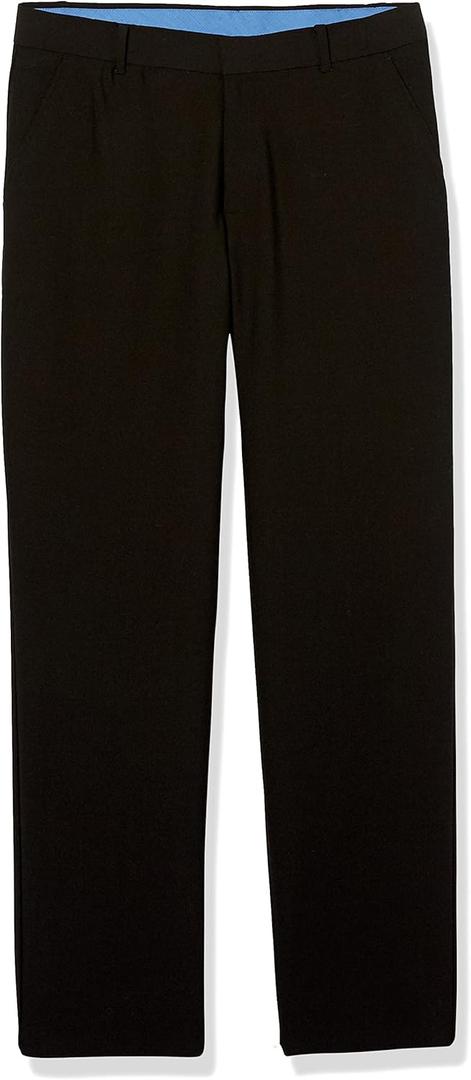 Izod Boys' Bi-Stretch Flat Front Dress Pant, 18