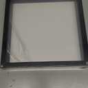 Califortree 8x8 Shadow Box Frame with Soft Linen Back - Push Pins Included, Memory Box Display Case for Flower, Tickets and 3D Items, Black