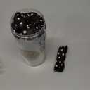 Aimin Soft Satin Sponge Rollers for Heatless Overnight Curls - No Heat Foam Curlers for Long Hair (30 pcs, black)