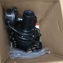 Automatic Utility Sink Pump 1/3 HP Directly Installed Under Sink, Gravity-free Drainage utility pumps for Laundry & Basement, Drain Screen, Check Valve and Ball Valve(115V)