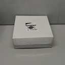 FLOWERCAT 60PCS Clear Plastic Plates - Disposable Clear Plates Heavy Duty for Christmas Party/Wedding/New Year - Include 30PCS 10.25inch Dinner Plates and 30PCS 7.5inch Dessert/Salad Plates