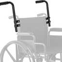Upgraded Wheelchair Handle Extenders with Reinforced Design, Adjustable Universal Extension for Wheelchairs, Rollators, Walkers & Strollers, Durable Walker Accessories for Adults, Improved Stability