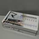 USB Audio Interface for PC Computer Recording Music, Guitar Audio Interface for Mac 24 Bit/192kHz Podcasting Streaming for Vocalist Producer with 48V Phantom Power