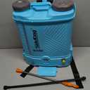 SideKing Battery Powered Backpack Sprayer 3.2 Gallon, 0-80 PSI Adjustable Pressure Sprayer Compatible with Makita 18V Battery, Electric Sprayer with Wand, 5 Nozzles, 2.0Ah Battery&Charger Included