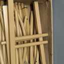 Pureegg Metal Arch Backdrop Stand Set - Set of 2 (7.2ft/6.0ft), Gold Wedding Stand with Stable Base, Elegant Backdrop Cover for Party, Birthday, Baby Shower, Graduation, Easy to Assemble