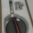 7" Cast Iron Smash Burger Press, Hamburger Press Patty Maker, Stainless Steel Spatula, Nonstick Patty Papers, Seasoning Shaker and Brush, Smash Burger Press Kit for Blackstone Griddle Grills