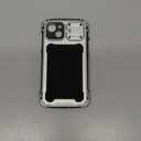 Lanhiem for iPhone 13 Metal Case with Camera Cover & Stand [Compatible with MagSafe] [Built-in Kickstand] [Military-Grade Protection] Heavy Duty Rugged Magnetic Phone Case, Silver