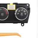 Dasbecan A/C Heater Climate Control Compatible With Jeep Wrangler 2014-2018 Replaces# 68197433AA 68197433AB