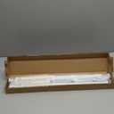 LazBlinds Cordless Cellular Shades, No Tools No Drill Blackout Honeycomb Shades Pleated Blinds for Windows, 24.5'' W x 48'' H, Silver White