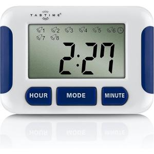 Pill Reminder with 8 Alarms per Day, Pill Tracker, Pill Timer, Medication Reminder Devices, Medication Tracker, Essential Parkinson's Patient Gadget