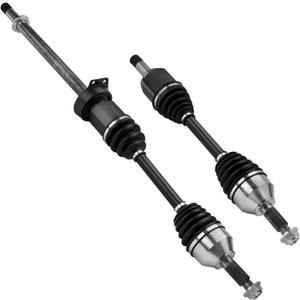 Front Left&Right CV Axle Shaft Set Fit for Ford Taurus/Flex 3.5L 08-14, for Lincoln MKS/MKT 3.7L 09-14, for Mercury Sable 3.5L 08-09 (Only for FWD), Replace for 66-2186 66-2187, 2 pcs CV Joint Shaft