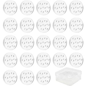 Glass Screen, High Borosilicate Glass Honeycomb Filters, 100 Pcs