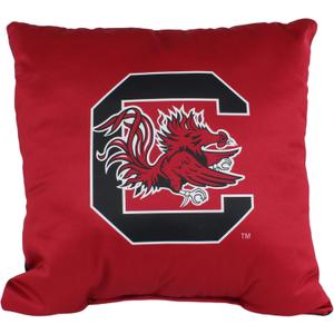 College Covers Everything Comfy South Carolina Gamecocks 16" Decorative Pillow Reversible 2 Unique Sides