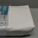 PlushDeluxe Premium Bamboo Mattress Protector  King Size, Waterproof, & Ultra Soft Breathable Noiseless Washable Bed Mattress Cover for Comfort & Protection - White