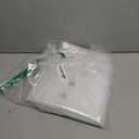 EurCross 9G Clear Shower Curtain Liner 72 x 78 inches Long with 5 Magnet Weights, Heavy Duty Weighted Premium PEVA Plastic Shower Curtain Liner