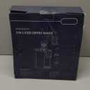 Mecity Coffee Maker 3 in 1 Single Serve Coffee Machine, Compatible with K cup Capsules, Instant Coffee Pot, Tea maker, 6,8,10 Oz Cup, Removable 50 Oz Water Reservoir, 120V 1150W