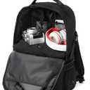 TUGUAN Insulated Cooler Backpack 38 Cans Double Deck Leakproof Lightweight Soft Lunch Backpack Small Cooler Bag Beach Picnic
