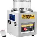 VEVOR Magnetic Tumbler, 180mm Jewelry Polisher Tumbler,2000 RPM KT-185 Jewelry Polisher Finisher with Adjustable Direction and Time for Jewelry (185mm)