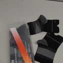 Plantar Fasciitis Sock (6 Pairs) for Men and Women, Compression Foot Sleeves with Arch and Ankle Support (Black, Large)