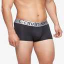 Calvin Klein mens The Pride Edit Steel Micro Low Rise Trunks (Black, M)