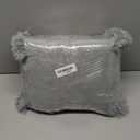 Mugorn 3x5 Rugs for Bedroom, Fluffy Area Rugs for Living Room, Soft Shag Kids Rug Small Carpet with 4 Non-Slip Rug Pads (Light Grey, 3ft x 5ft)