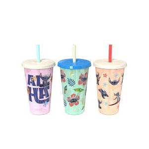Zak! Stitch Live Action Color Change Plastic Tumbler