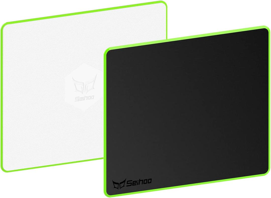 Plastic Resin Hard Mouse Pad Premium Esports Waterproof Ultra Smooth No Irritating Smell Environment Fast and Accurate Control for Office and Gaming Laptop (9.45x7.87in)