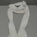 Animal Hat with Ears Moving Jumping Pop Up Beating Hat Plush Holiday Cosplay Dress Up Funny Gift for Kids