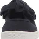 The Children's Place girls Uniform Bow Strap Canvas Sneakers, 5 Toddler