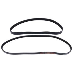 4PK1010 6PK990 Drive Belt Kit Compatible with 2001-2005 Civic 2001-2005 Acura EL 1.7L l4 Gas SOHC 56992-PLM-003 56992PLM505 11720-67A00 1752185300