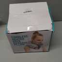 Rechargeable Heated Neck Pillow with Massage, 5000mAh Cordless Neck Heating Pad for Neck Pain, 3-Level Vibration Massage, 104-140 Adjustable Temp, 30/45/60Mins Timer, Type-C Cable & Storage Bag