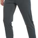 Idtswch 32"/34"/36"/38" Inseam Tall Mens Joggers Sweatpants Extra Long Zipper Pockets Athletic Pants for Jogging,Running (Medium, Dark Grey)