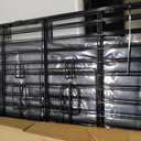 PJYuCien Dog Playpen, 8 Panels 24’’H Dog Pens Indoor with Bottom Pad, Metal Foldable Pet Puppy Exercise Fence Crate Kennel, Better for Small Animals,Black