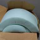 Serta ThermaGel Cooling, Pressure-Relieving Memory Foam Mattress Topper, 3 Inch, King, Blue