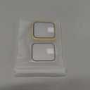 Misxi [2 Pack] Waterproof Hard Case with Tempered Glass Compatible with Apple Watch SE 3 (2025) SE 2 SE Series 6 Series 5 Series 4 40mm, PC Cover for iWatch Screen Protector, 1 Gold + 1 Transparent