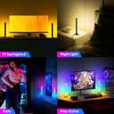 Barhootao RGB Light Bar,Smart LED Light Bar for Room,16 Million Colors,Three Control Modes,Dynamic Music Sync Mode,213 Preset Modes,USB InterfaceWithout Adapter