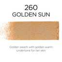 L'Oreal Paris Makeup Infallible Fresh Wear Foundation in a Powder, Up to 24H Wear, Waterproof, Golden Sun, 0.31 oz. 