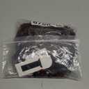 Afro Puff Drawstring Ponytail with Bangs, Black to Burgundy Kinky Curly Ponytail Bun with Bangs Updo Hairpieces, Short Afro Puffs with Bang for Black Women (Black to Burgundy 1BTBug)