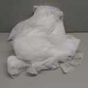 lazyzzz White Canopy Bed Curtains Princess Bed Canopy Scarf for Queen/King Metal Bed Frame,Wood Frame Bed, Bed Canopy for Girls Boys-2 Panel Sheer Curtain 39.4" W x 315" L