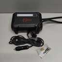 ROCGORLD R8 Tire Inflator Portable Air Compressor, DC 12V Air Compressor Portable with Large Dual Digital Screen, 3X Faster Inflation Air Pump for Car, Bike, Ball, Motor (Red)