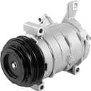 AC Compressor Fit for Escalade Silverado Suburban Tahoe GMC Sierra Yukon, 4.8L 5.3L 5.7L 6.0L 6.2L 8.1L, A/C with Clutch Replacement for 89024907 20784066 272531 4710315 4710316 10000631