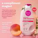 eos Shea Better Body Lotion Jasmine Peach, 24-Hour Moisture Skin Care, Lightweight & Non-Greasy, Natural Shea, Vegan, 16 fl oz